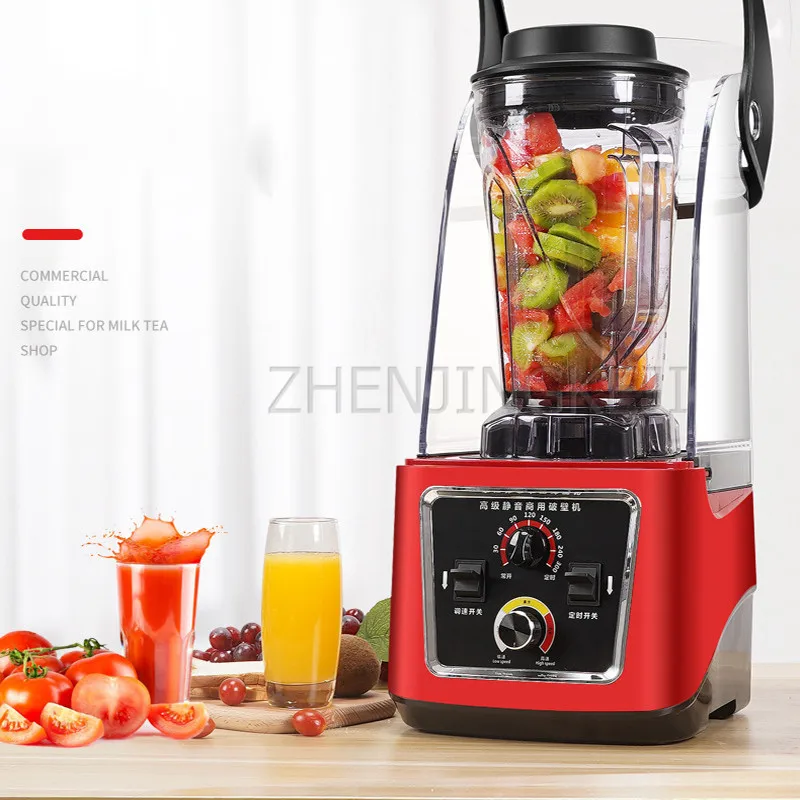 3.8L High Power Blender Mixer Electric Juicer Machine Smoothie Blender Food Processor Personal Juice Blender Cup Ice Crasher