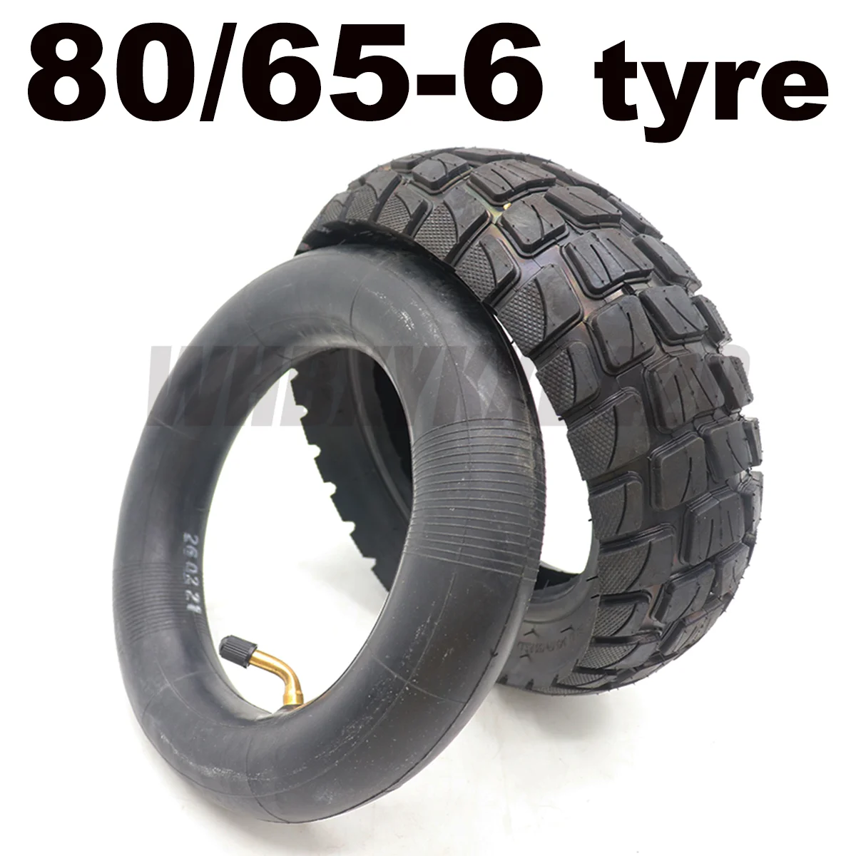 

10 Inch Inflatable Wheel Tire 80/65-6 Inner Outer Tyre x3.0 for KUGOO M4 Pro Speedual Grace Zero X Electric Scooter