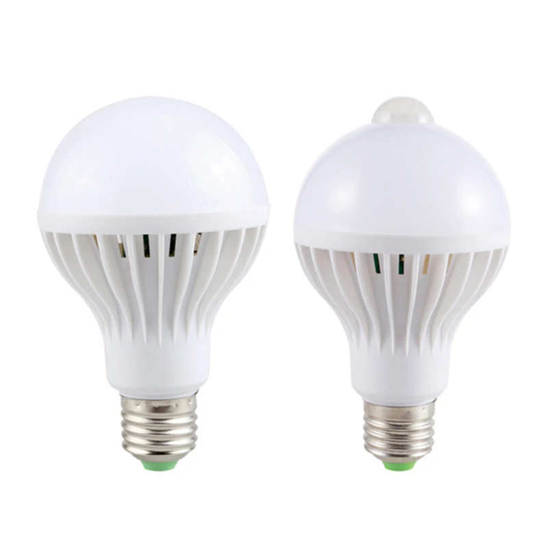 

Sensor LED Bulb lamp E27 220V Voice Sound PIR Motion Sensor light 3W 5W 7W 9W 12W Smart lamp Stair Hallway Emergency lighting