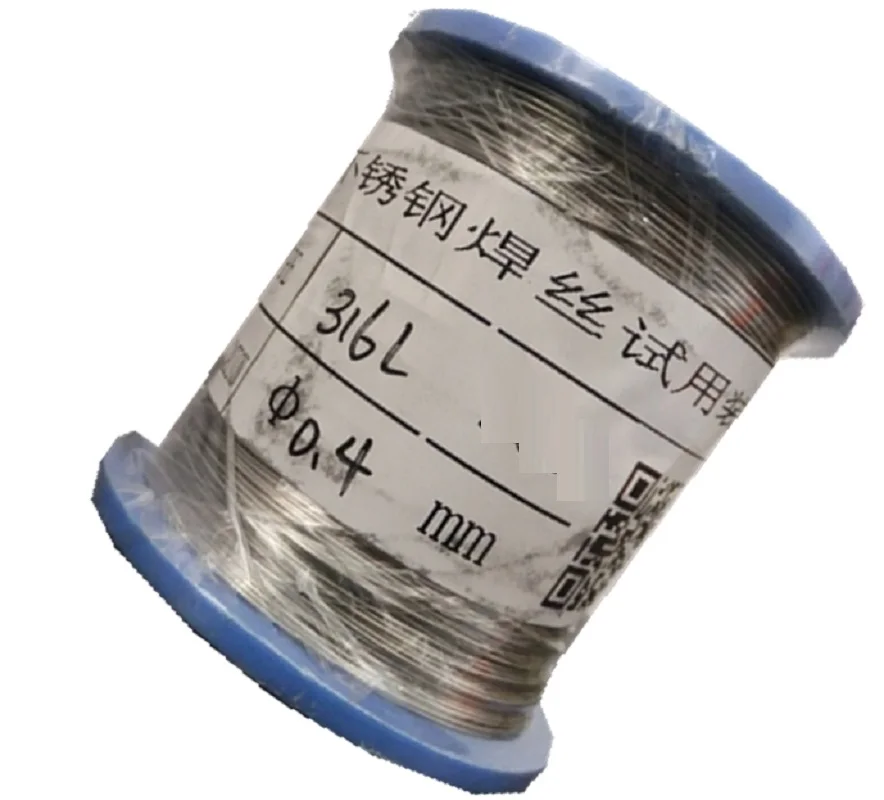 1KG, 0.3-0.8MM, 316L stainless steel Laser argon arc welding wire, bright, non-magnetic acid and alkali resistance and environme