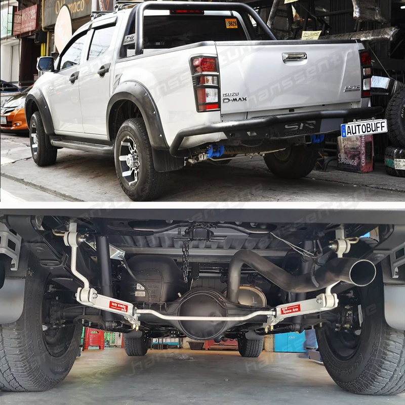 HANSSENTUNE 4x4 Car Accessories Rear Stabilizer Sway Bars Anti Roll Space Arm Bar For New D-MAX 2012+/COLORADO 2012+