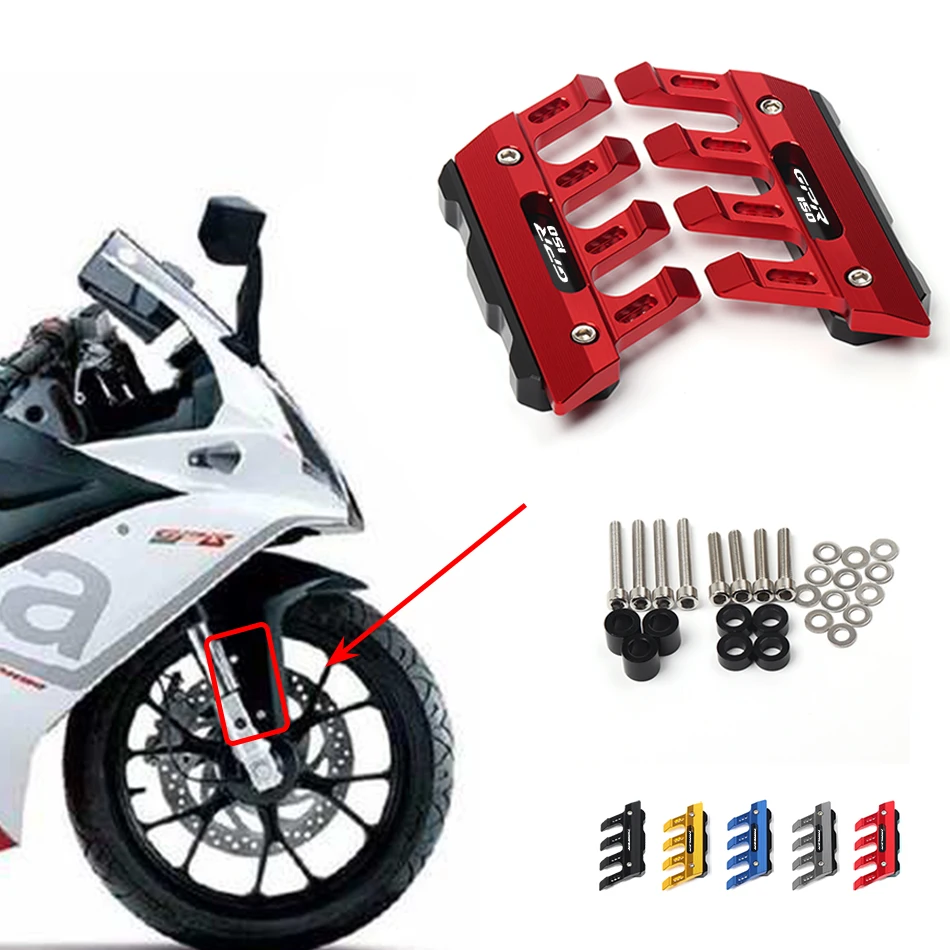 

For Aprilia GPR150 APR150 GPR APR 150 Motorcycle Accessories Mudguard Side Protection Block Front Fender Side Anti-Fall Slider