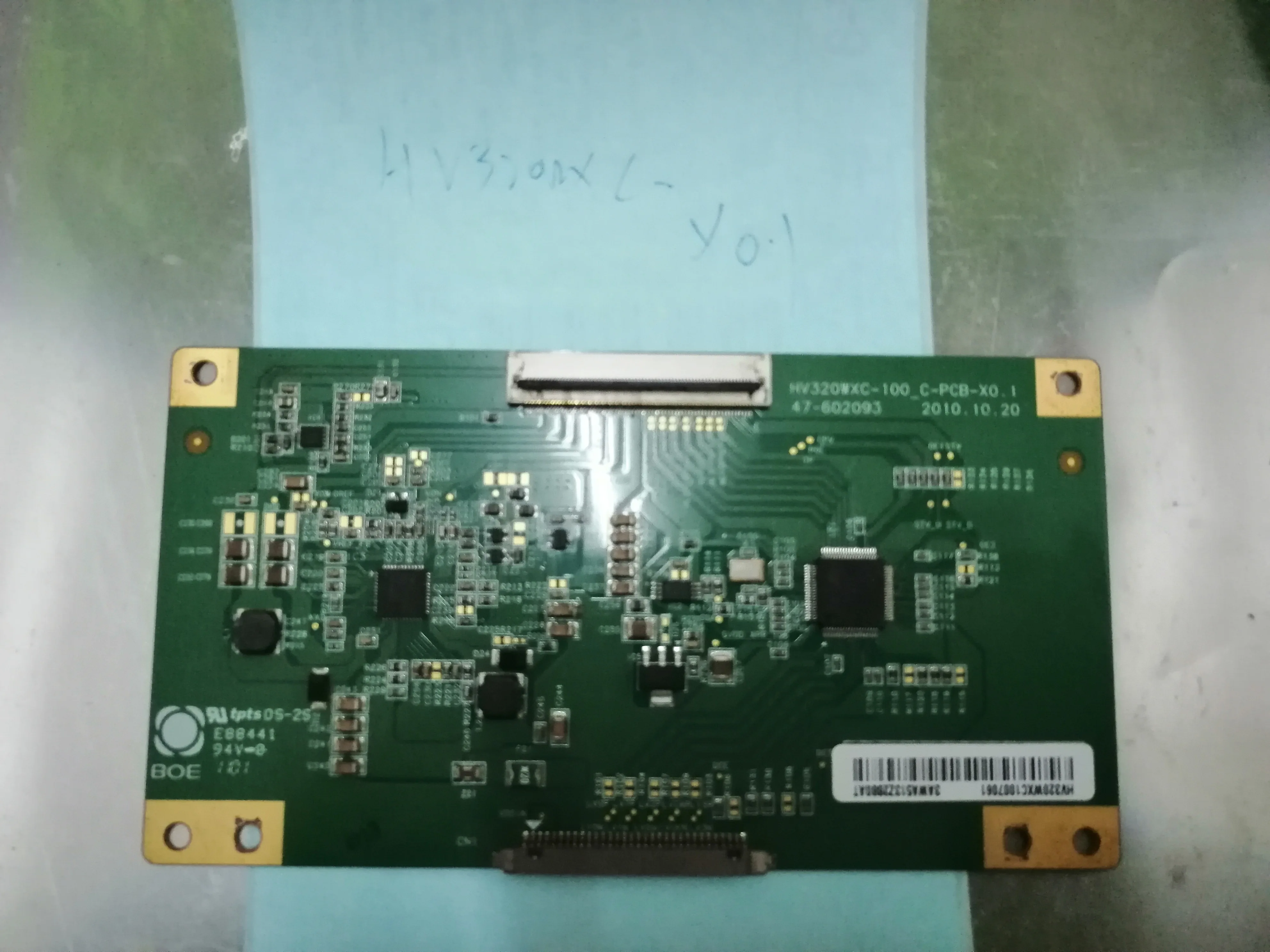 HV320WXC-100_C-PCB-X0.1 로직 보드 연결 T-CON