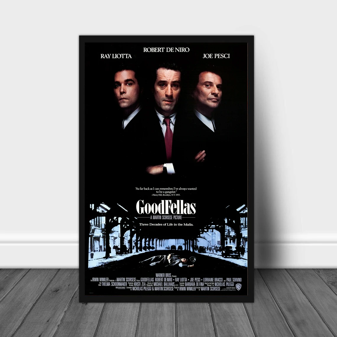 GOODFELLAS - 1990 Movie Poster Home Wall Painting Decoration (No Frame)