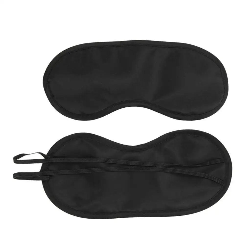 Lunch Break Sleep Eye Mask Satin Light Blocker Sensual Blindfold Day Night Relaxing Soft Portable Eye Mask Eyeshade Cover