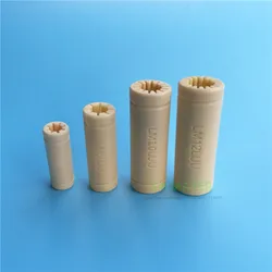 4pcs LM6LUU LM8LUU Solid Polymer LM10LUU LM12LUU Linear Bearing Bushing for Prusa DIY CNC Motion gray
