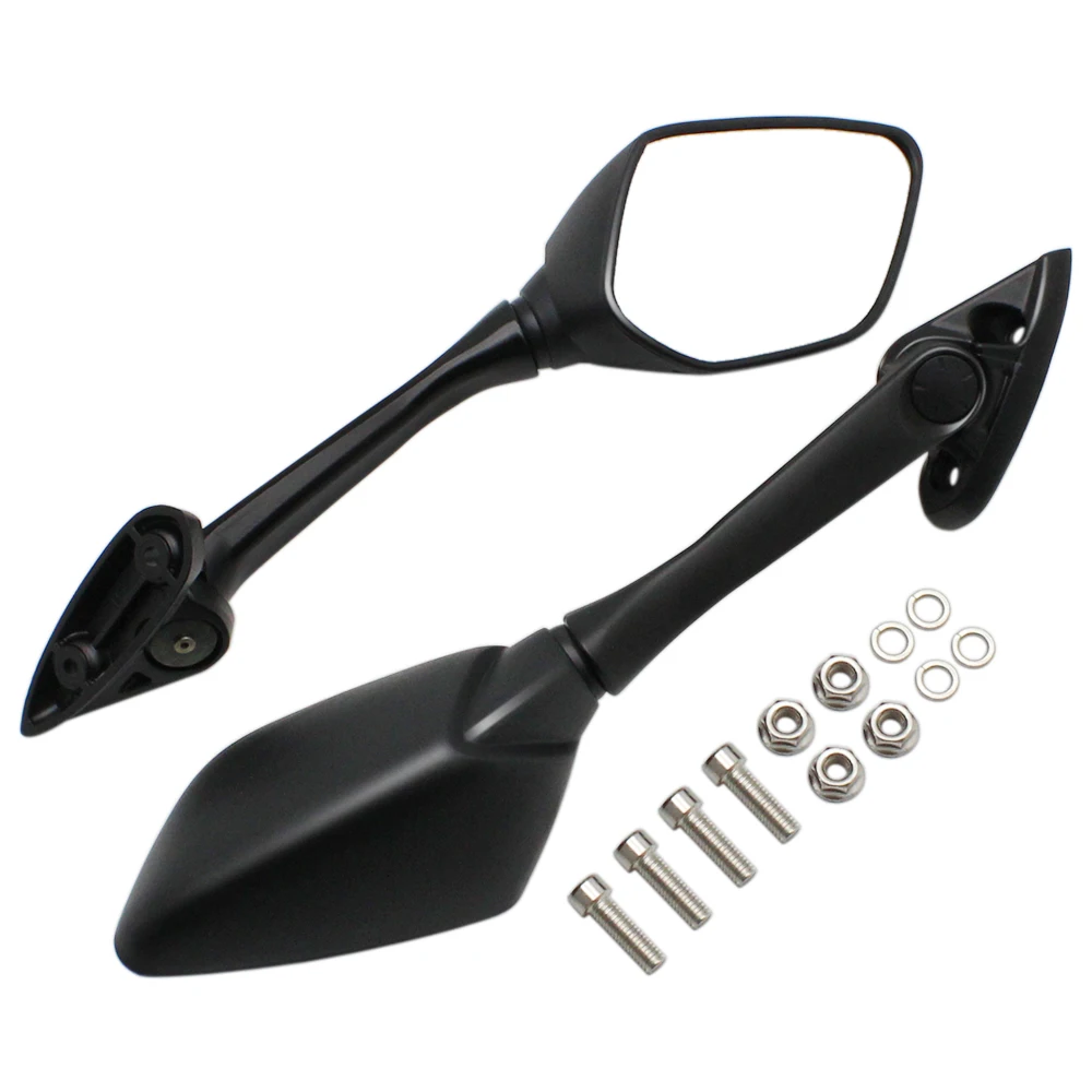 

ROAOPP Motorcycle Side Mirrors Blind Spot Rearview Mirrors Short For Yamaha YZF R3 R25 2015 2016 2017 YZF-R3 YZF-R25