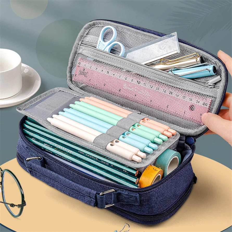 Bleistift Fällen Japanischen Briefpapier Große Astuccio Scuola Stift Box Fall Tasche Trousse Scolaire Fille Estuche Kalemlik Pencilcase Fundas