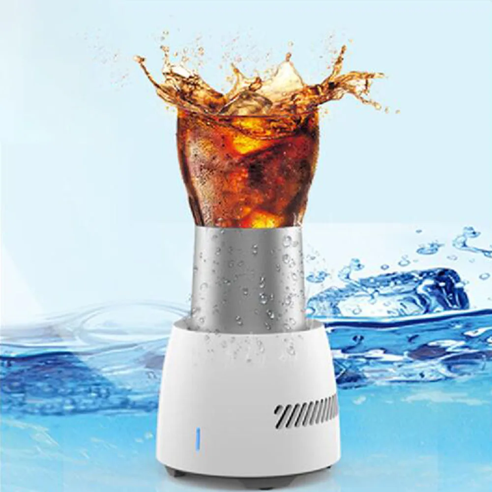 1pc Beverage Fast Cooler Cup Electric Beer Bottle Can Water Soda Drinks Cooling Mug Beverage Cooler Cooling Tools