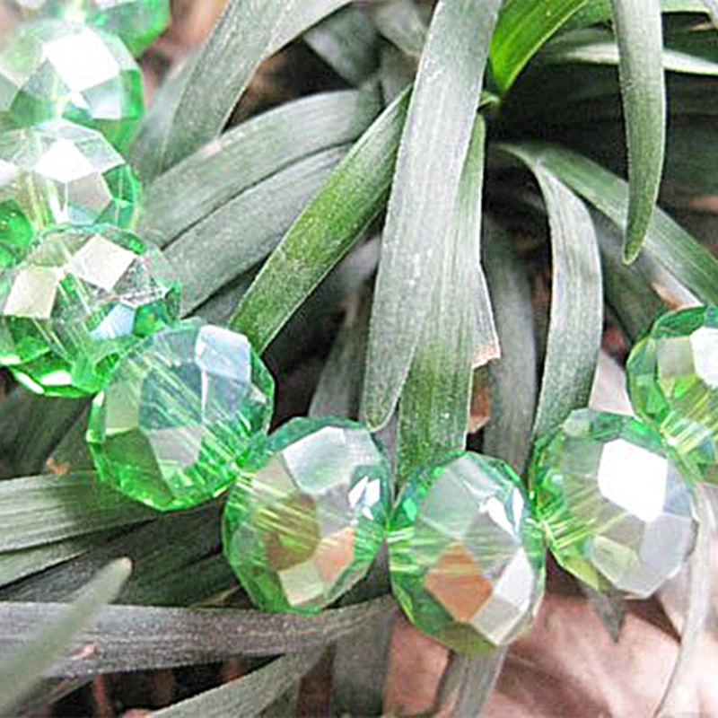 

Модные Зеленые Прозрачные Стеклянные Бусины 3x4 мм граненые Abacus Rondelle свободные бусины разделители аксессуары для изготовления ювелирных изделий 1000 шт. GSL6mm09