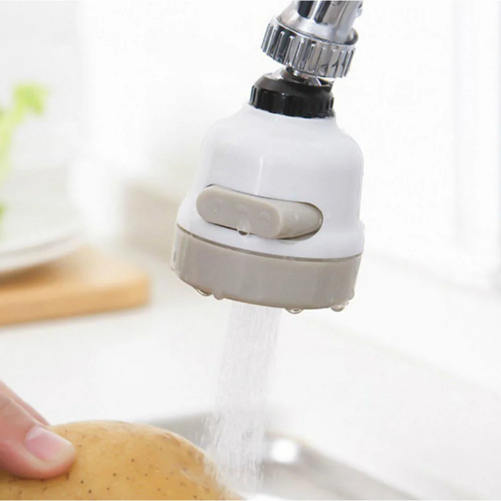 360 Rotate Tap Bubbler Connector Faucet Aerator 3-Stop Mode Water Diffuser Swivel Faucet Nozzle Shower Head Nozzle Dropshipping