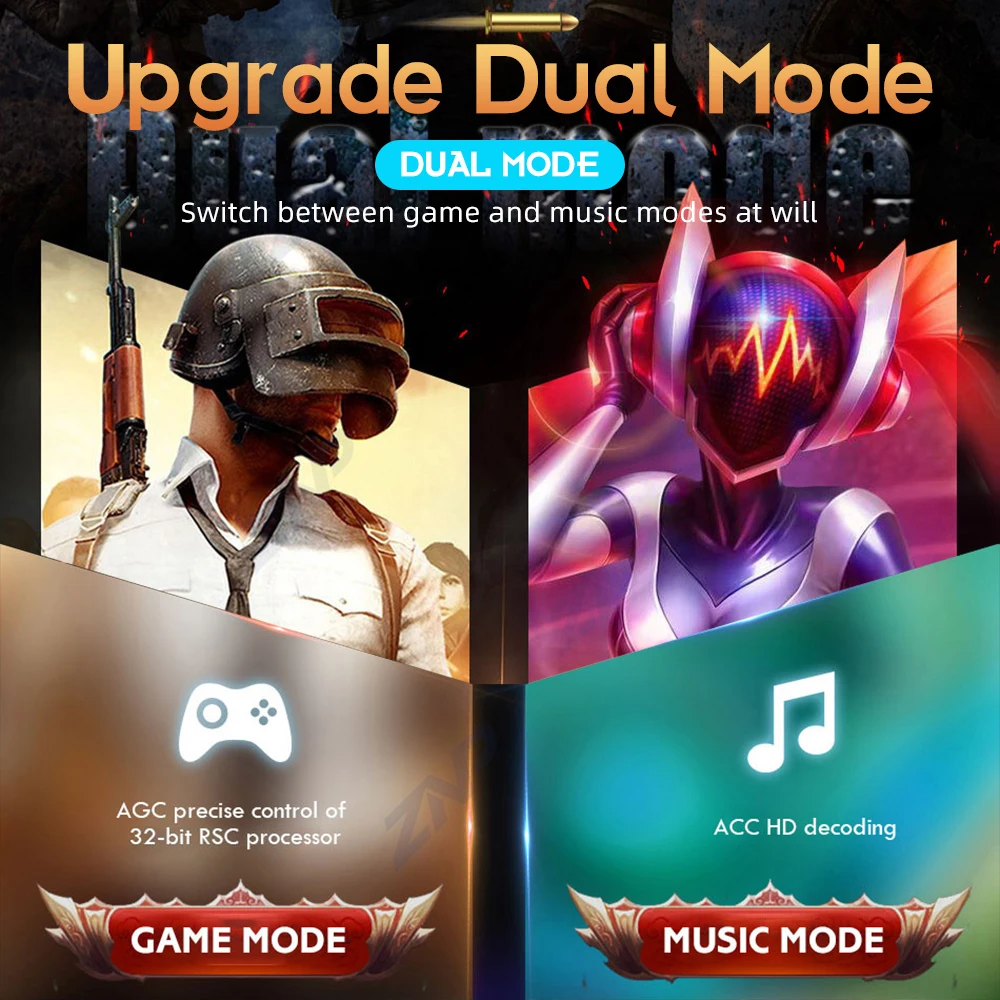 سماعات أذن TWS للألعاب سماعة لاسلكية تعمل بالبلوتوث 5.0 سماعات أذن رياضية ذكية CVC إلغاء الضوضاء سماعات رأس للألعاب مع ميكروفون