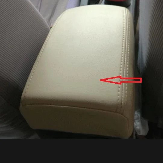 Microfibre Da Trung Tâm Tay Ốp Lưng Nissan Qashqai 2007-2017 Trung Giáp Chân Tay Hộp Bao Da Trang Trí Xe Ô Tô