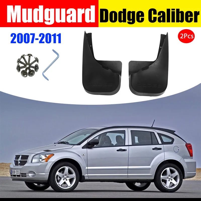 2PCS FOR Dodge Caliber Mudguards Fender Mud Fla Guard splash Mudguard Fenders Mudflaps car accessories auto styline