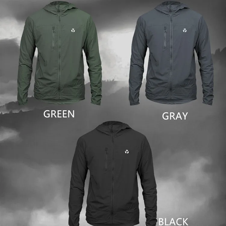 Anti-UV-Atmungsaktive Jacke Männer Frauen Ultraleicht dünne Wind jacke Angeln Outdoor Sport Reiten Stretch Sonnenschutz Haut Klettern – Detail 11