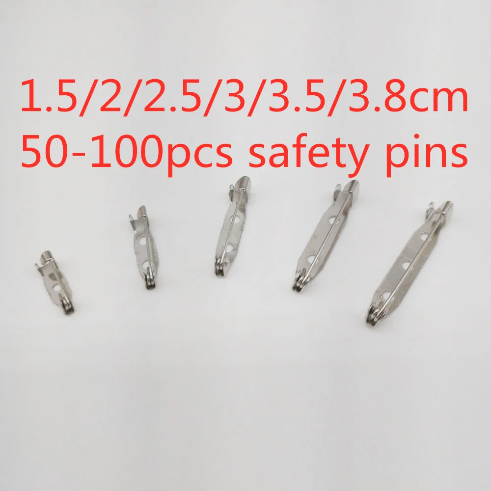 

50pcs-100pcs DIY Safety Pins Brooch Jewelry Findings Accessory Making Diy Jewelry Accessories