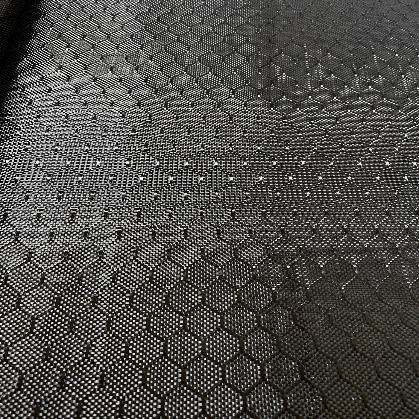 3K 240g Football Pattern Honeycomb Pattern Carbon Fiber Cloth,Jacquard Hexagonal Carbon Fiber Fabric