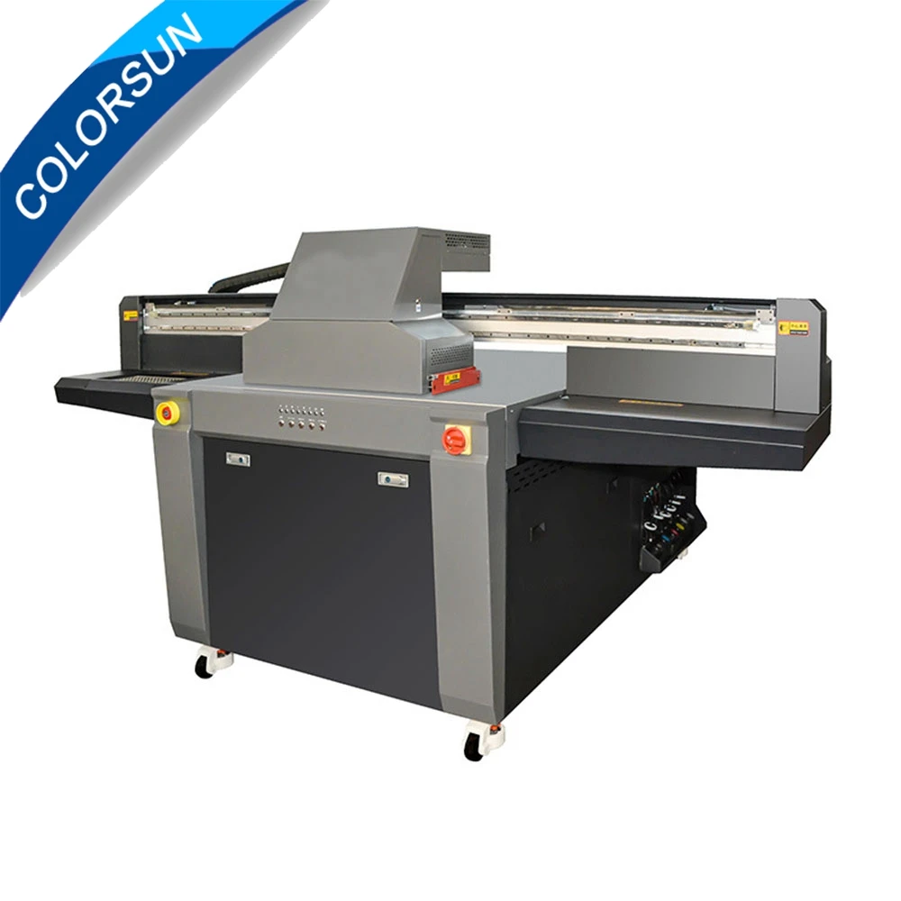 Colorsun UV printer Large formate 110*150cm UV flatbed printer with GH2220 printhead UV printer for glass wood varnish printer