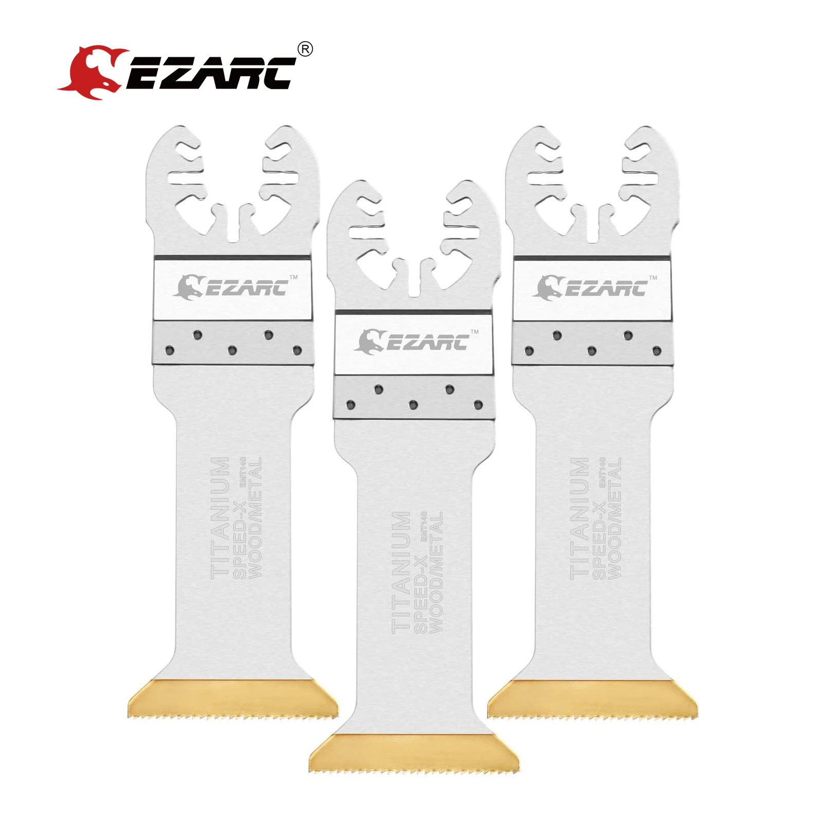 EZARC 3/6 sztuk prędkości do cięcia tytanu narzędzie wielofunkcyjne oscylator ostrza długie cięcie brzeszczoty do pił do drewna, metalu i twardy materiał