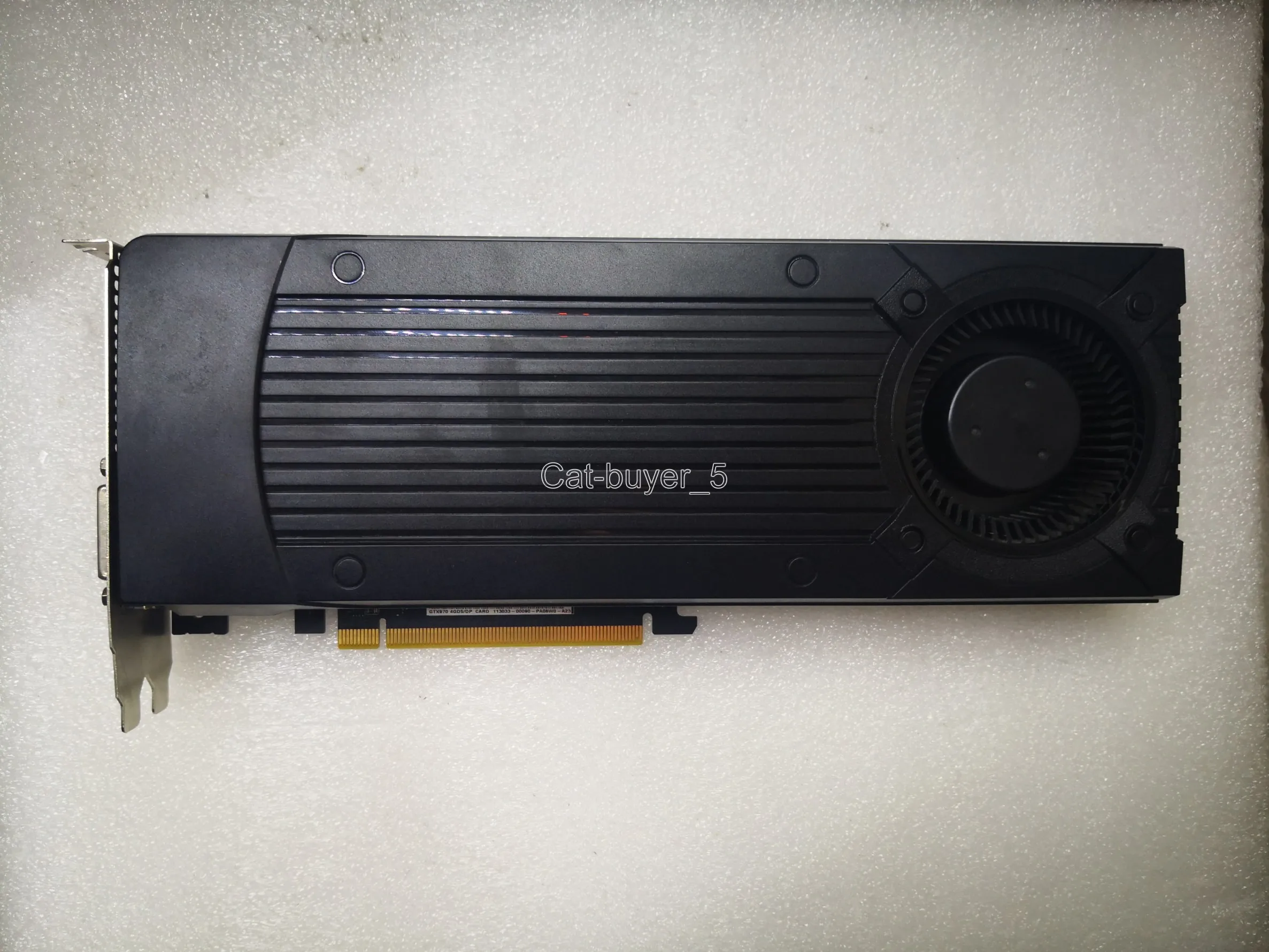 Tarjeta de vídeo usada NVIDIA GeForce GTX970 4GB GDDR5 pci-express DVI/DP/HDMI