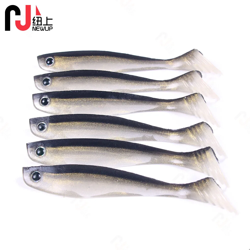 

30BAG 10cm 5.3g Saltwater Freshwater Fishing soft Lures Silicone Minnow Worms Wobblers Artificial Bait Bass Tackle Jigs