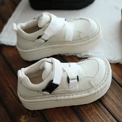 Careaymade-Genuine leather women's shoes,spring Big head single shoes,art students leisure pantshoes,muffin little white shoes