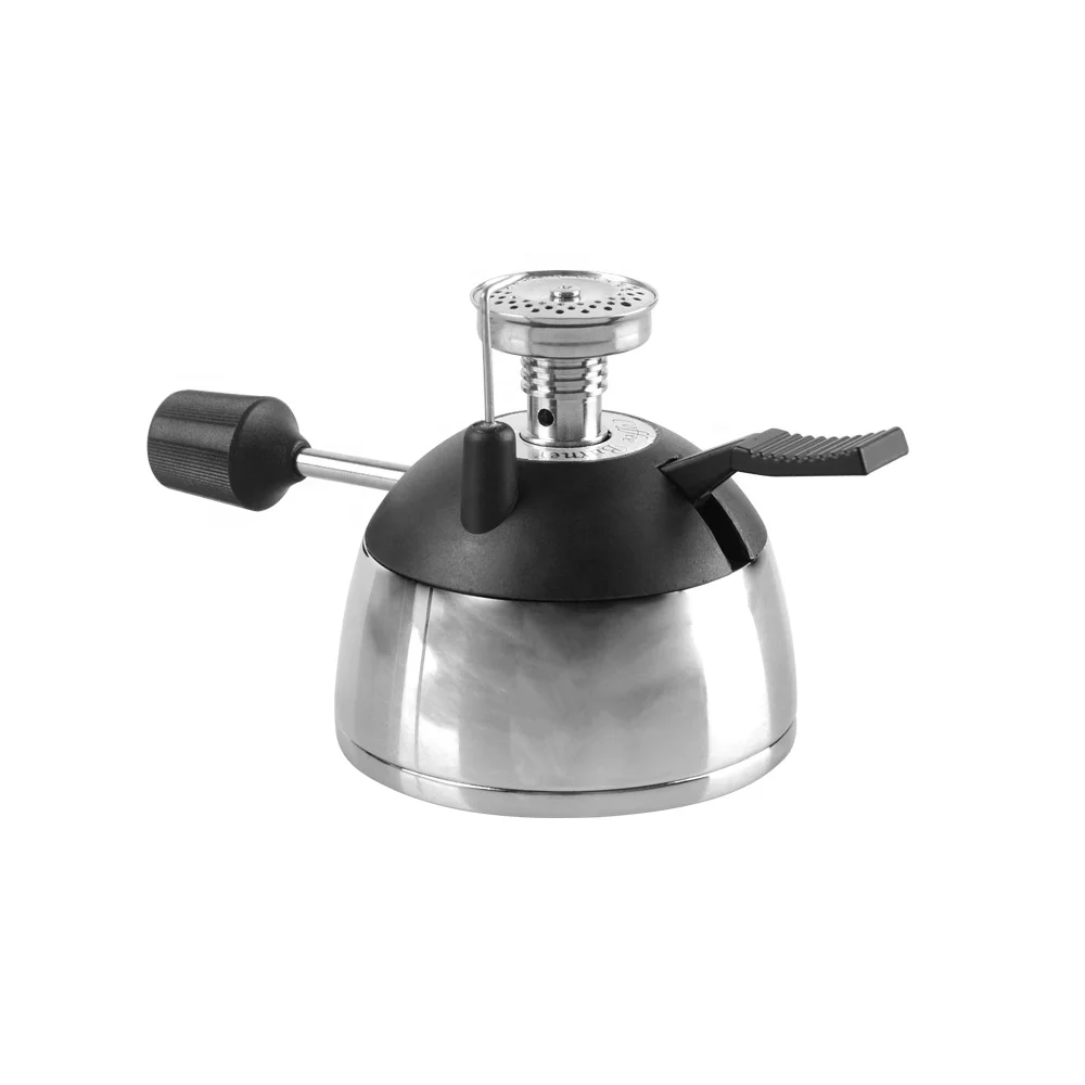 Mini Tabletop Butane Burner For Siphon Syphon With Ceramic Torch Head Windproof Portable Gas Burner Stove Coffee Espresso Maker