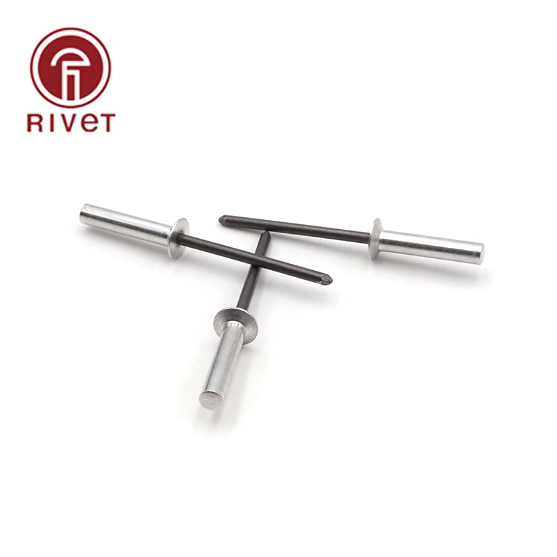 DIN 15974 10pcs M3.2 Aluminum Countersunk Head Closed End Blind Rivet Sealed Blind Rivet Water Air Tightness Rivets