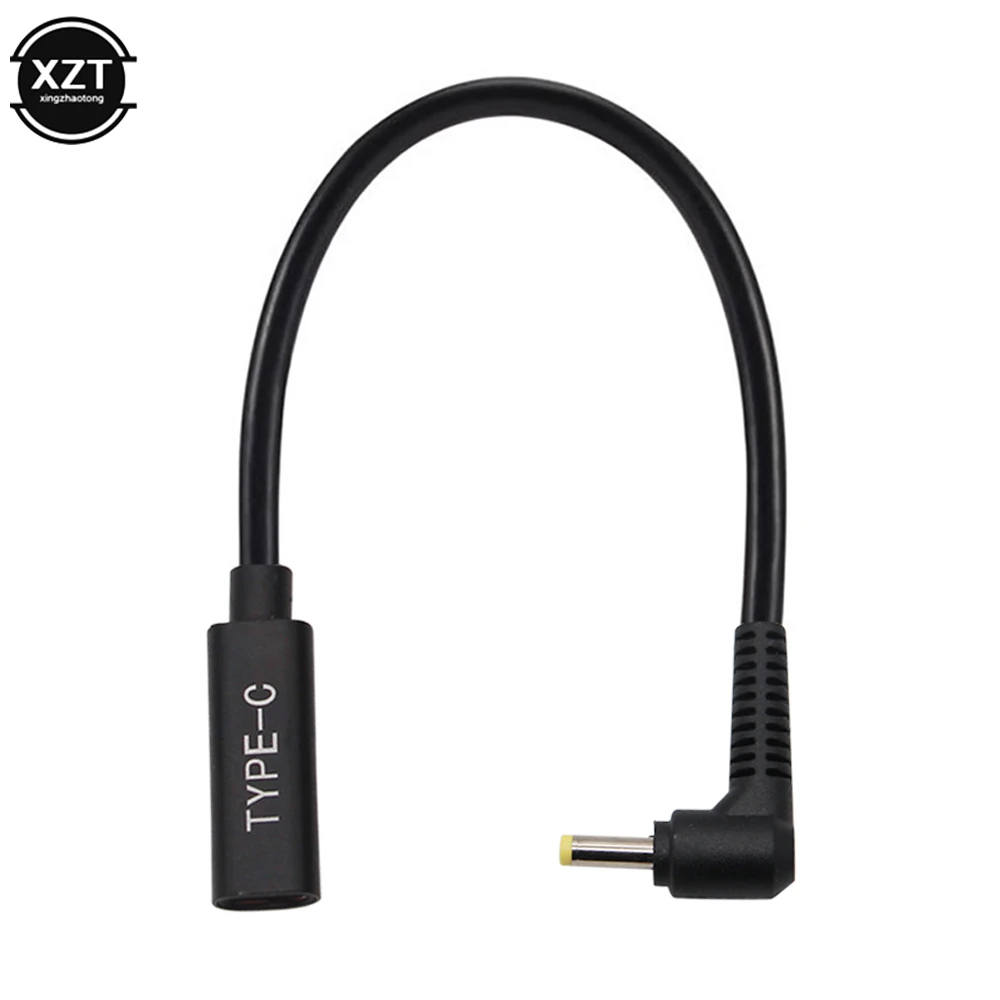 

USB 3. 0 Type-C USB C женское зарядное устройство для ноутбука адаптер питания для 45 Вт-65 Вт 3A Type-C до 3,1*4,0 мм вилка постоянного тока для Lenovo Asus BenQ
