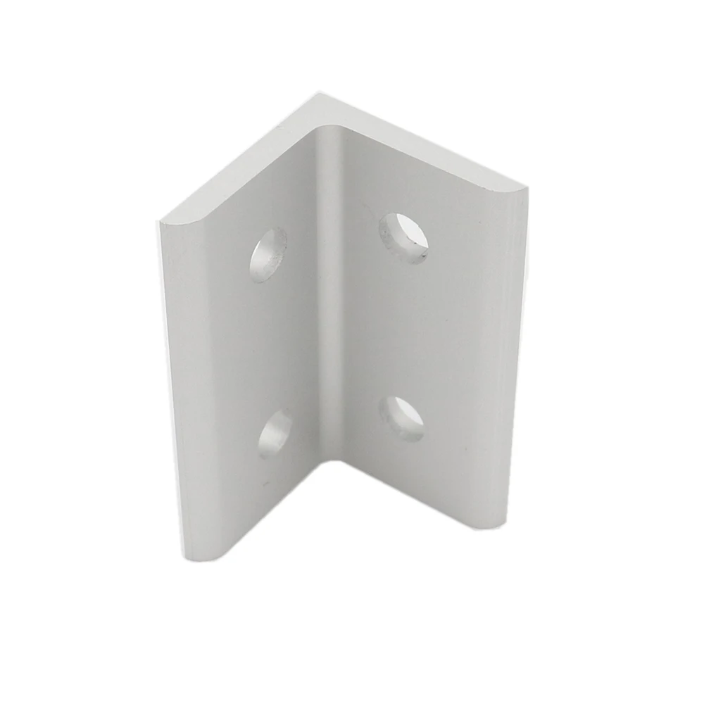 1 SZT. Kątownik L 90 stopni 4 otwory 3060 30mm łącznik narożny wspornik kątowy listwa łącząca do profili aluminiowych serii 30/60