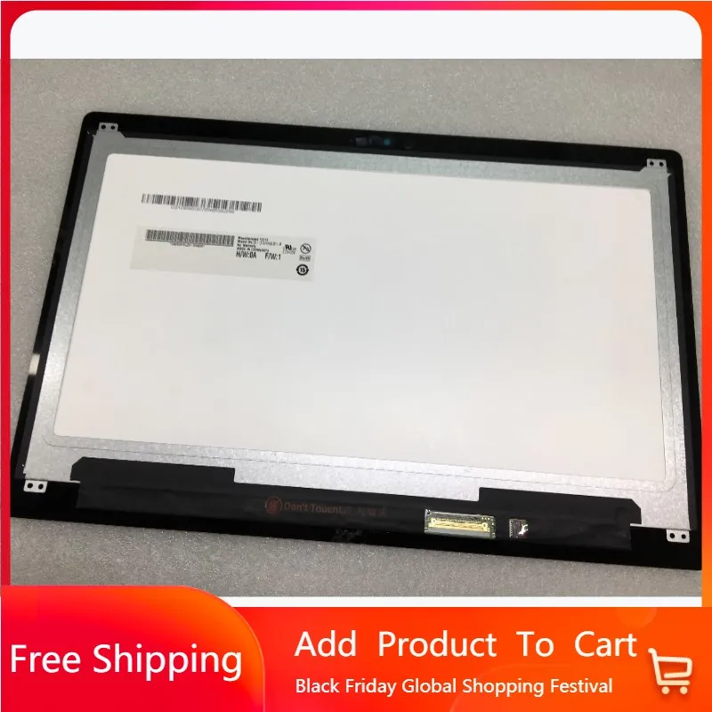 

13.3 Inch LCD Screen For Dell Inspiron 13 5378 7368 FHD 1920*1080 Touch Display 2CTCN B133HAB01.0 Assembly Panel