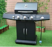 HIGH-END configuration and perfect appearance outdoor gas bbq grill,three burners+side burner gas bbq grill