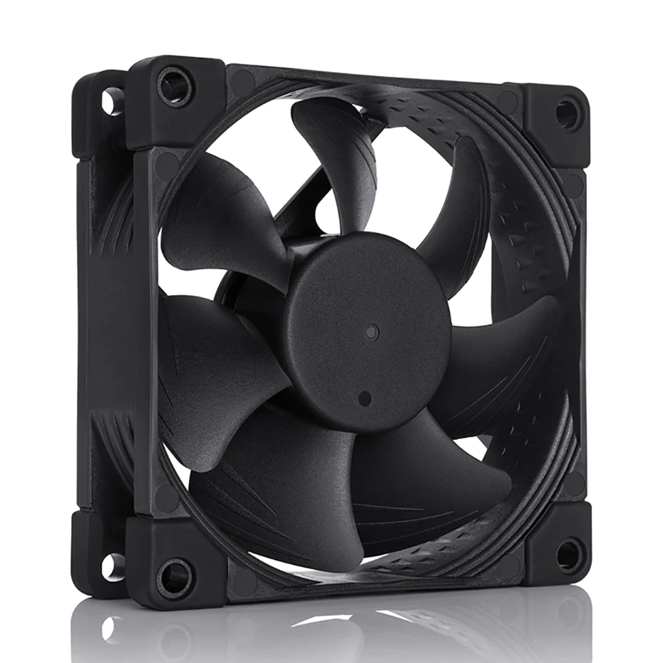 Imagem -03 - Noctua Nf-a8 Pwm Chromax.black.swap 80 mm Computador Case Radiador Quiet Case Fan 12v 4pin Cpu Cooler Fans