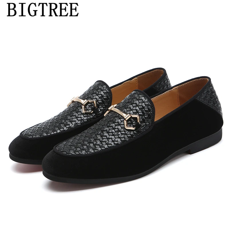 Mens Dress Shoes Loafers Evening Dress Party Shoes For Men Fashion Elegant Men Shoes Туфли Мужские Zapato De Vestir Ayakkabı