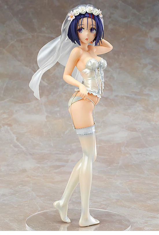 

Anime Japan To Love Haruna Sairenji MaxFactory Wedding dress Ver Darkness 1/6 Figure Girls Doll Toys 26cm