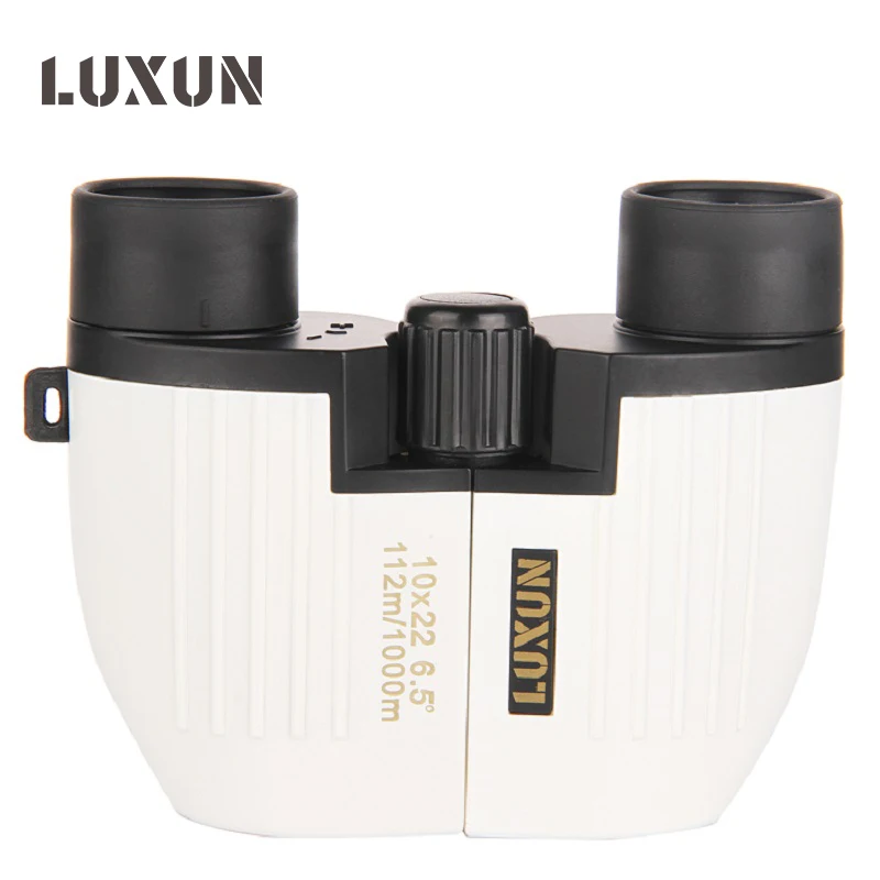 LUXUN Compact Binoculars 10x22 Professionele HD Mini Portable Telescope Profession Powerful Binoculars for Outdoor Hunting