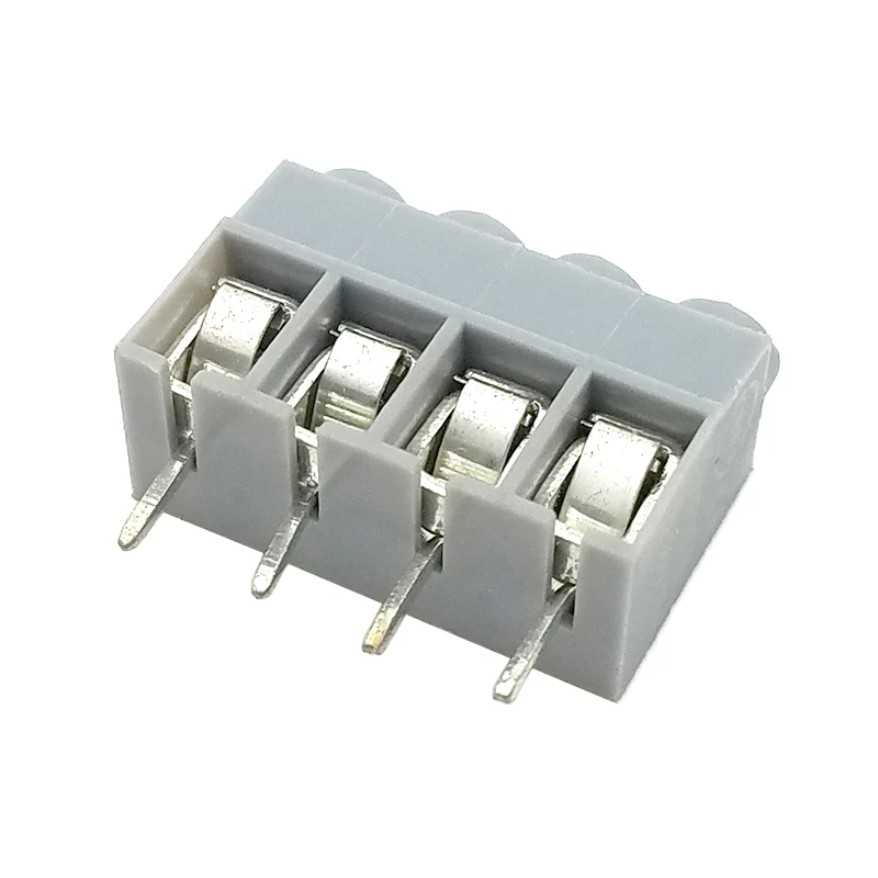 10 قطعة KF168 5.0 2P ~ 12P PCB المسمار كتل طرفية DG167 5.0 مللي متر 2PIN ~ 12PIN يمكن خياطة فينيكس الاتصال ديغسون كيفا #6