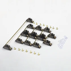 YMDK PCB Mounted Screw-in Black White Clear Gold Wire Satellite Axis 6.25u 2u For Mechanical Keyboard Modifier Keys