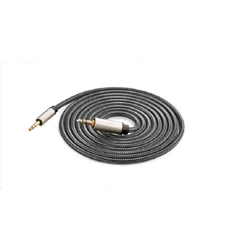 Ugreen AUX Audio Cable Black Weaving Jack 3.5mm To 3.5 Car Line For Headphone Speaker Stereo