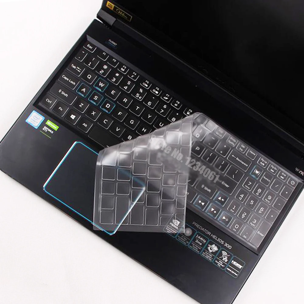 TPU Keyboard Cover For Acer Predator Helios 300 PH315-52/53 PH317-53/54 15.6