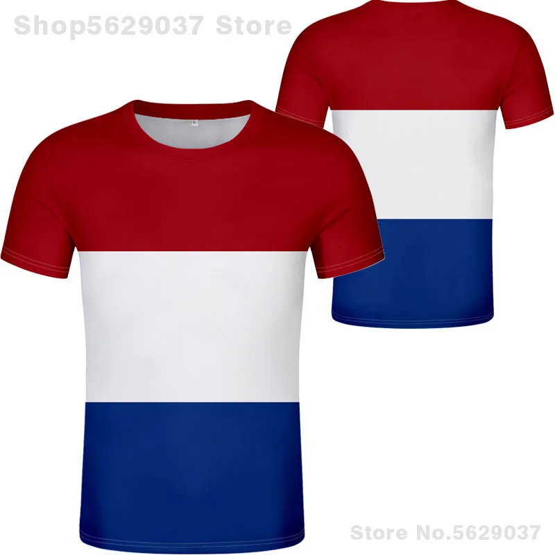 Netherlands T Shirt Diy Free Custom Logo Name Photo Nld T-Shirt Nation Flag Nl Kingdom Holland Dutch Print Text Country Clothing