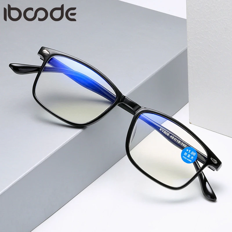 

iboode Reading Glasses Men Women Anti Blue Rays Presbyopia Eyeglasses Computer Goggle Unisex Eyewear +1.5 +2.0 +2.5 +3.0 +3.5