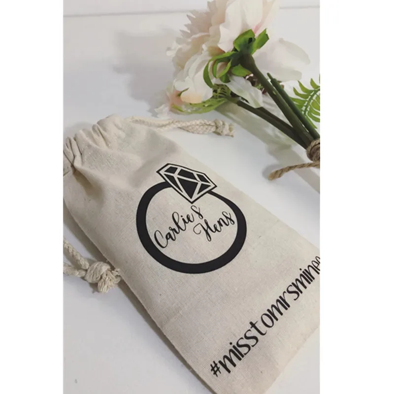 50pcs Custom Bride Squad Personalized Favor, Hens Favor Bag, Survival Bag, Bachelorette Party, Custom Wedding favour Gift bag