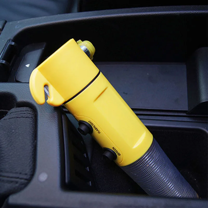 ShunSihao ouchuangbo Car four in one safety hammer survival hammer car escape window breaker safety belt cutter