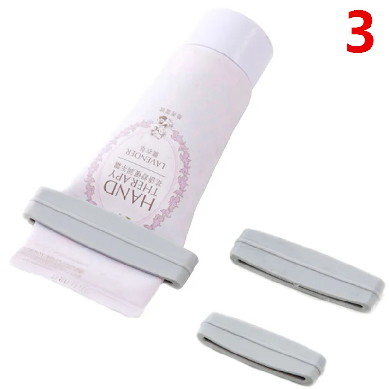 1pc Multifunctional Plastic Cream Tube Squeezing Dispenser Metal Toothpaste Squeezers Bathroom Accessories 