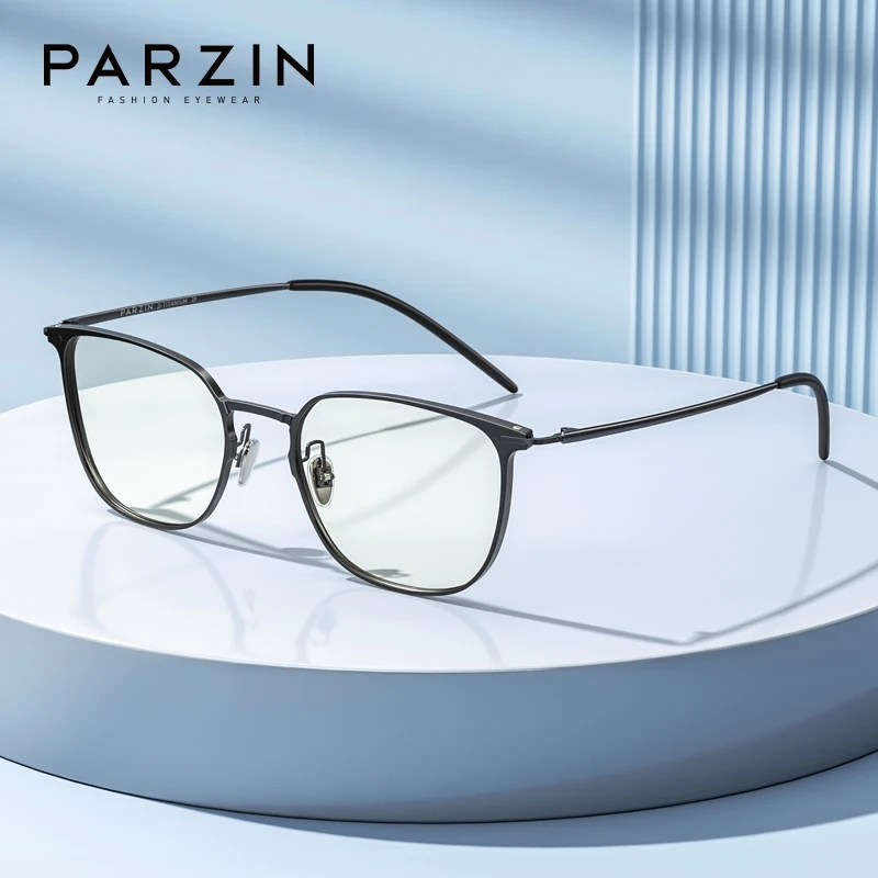 

PARZIN Computer Anti Blue Light Glasses Women Men Blue Blocking Gaming Vintage Optical Glasses Frame Lunette De Vue Femme