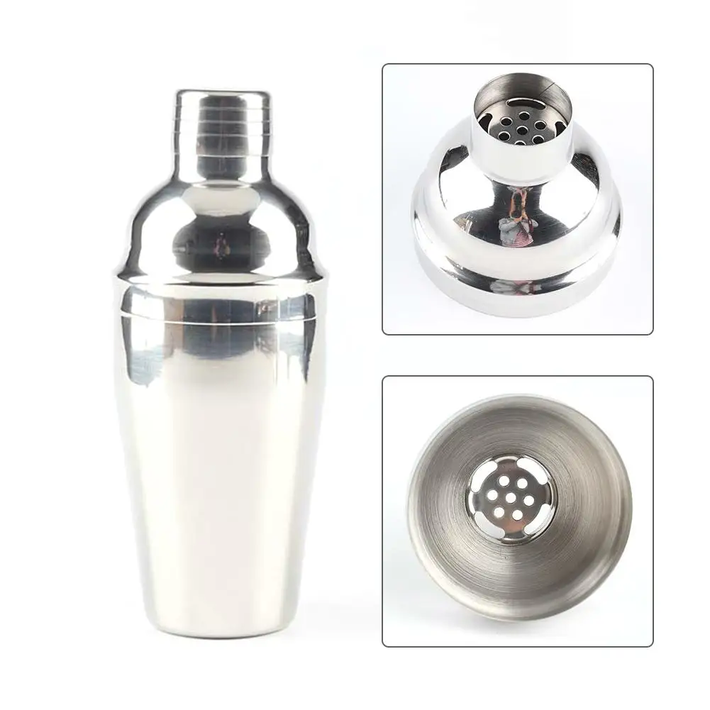 Cocktail Shaker Set Stainless Steel 7Pcs High Quality Bartender Kit Cocktail WhiskWine Shakers For Party 550ml 750ml