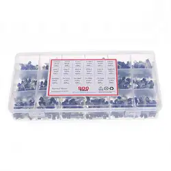 18 Value 900pcs Bipolar Triode NPN/PNP Transistor set TO-92 A1015-2N5551 Box Kit