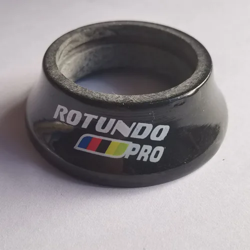 Auriculares de carbono para bicicleta de carretera, arandela cónica, cubierta de horquilla, espaciadores de 28,6mm, piezas de carbono de 8,5/15mm