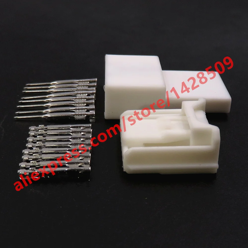 1 Set 8 Pin Auto Wiring Terminal Socket 0.6 Series Miniature Wire Connector Car Modification Accessories